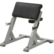 York Barbell Preacher Curl Machine Silver