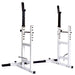 York Barbell Pro Series 204 Squat Rack Barbell Support 3D View
