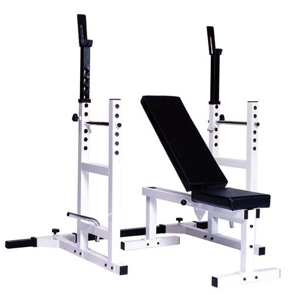 York Barbell Pro Series 209 With 205 FI Bench plus 204 Cage Attachment 3D View