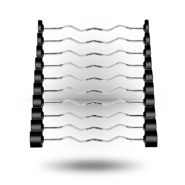 York Barbell Rubber Fixed Pro Curl Barbell Set