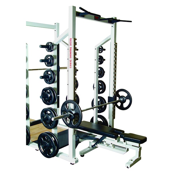 York Barbell STS Double Half Rack Reverse
