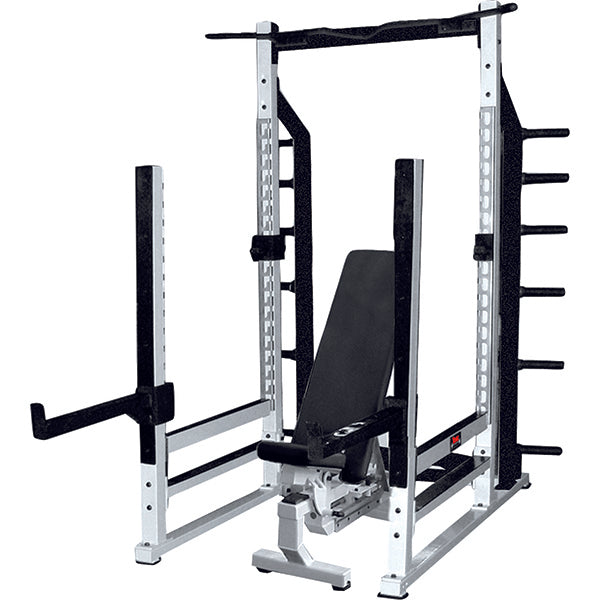 York Barbell STS Multi-Function Rack 3D View