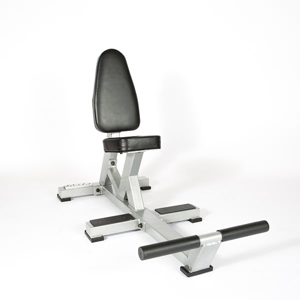 York Barbell STS Multi-Purpose Bench White Front Side View