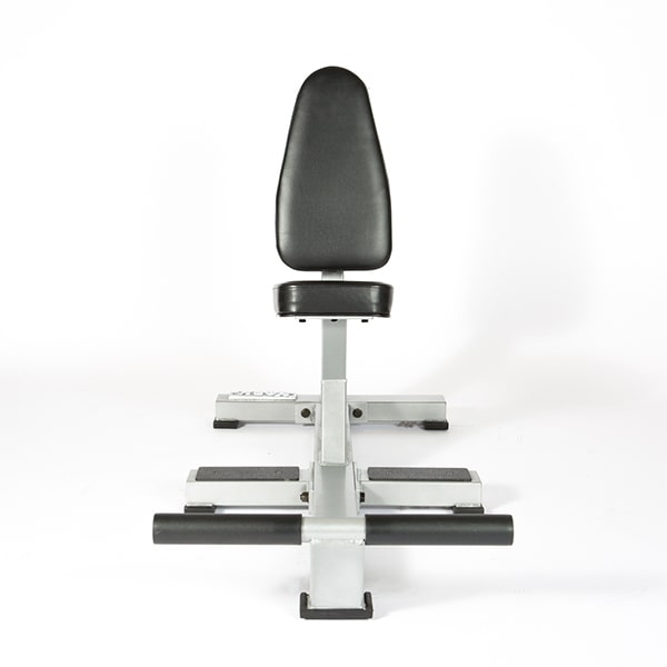 York Barbell STS Multi-Purpose Bench White Front View
