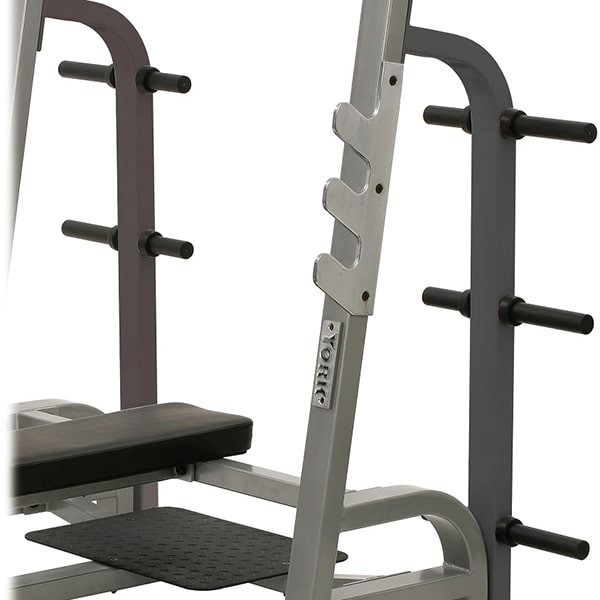 York Barbell STS Optional Weight Storage Black