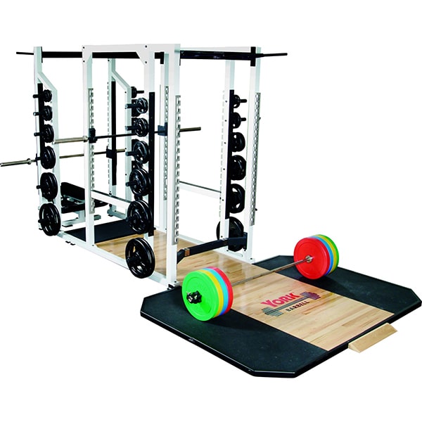York Barbell STS Triple Combo Rack 3D View