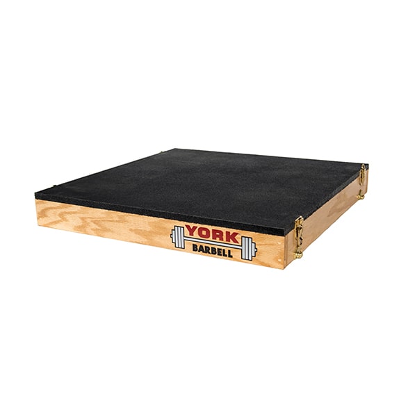 York Barbell Stackable Plyo  Step-Up Box 24x24x3