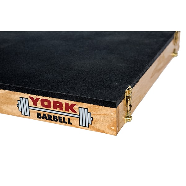 York Barbell Stackable Plyo  Step-Up Box Edge