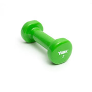 York Barbell Vinyl Fitbell (Multi-Color) 2 lbs