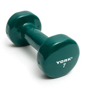 York Barbell Vinyl Fitbell (Multi-Color) 7 lbs