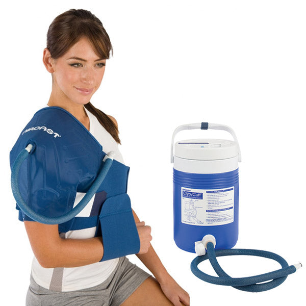 AirCast CryoCuff Cold Compression System shoulder
