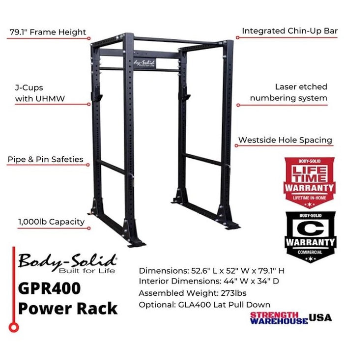 Body Solid GPR400 Power Rack