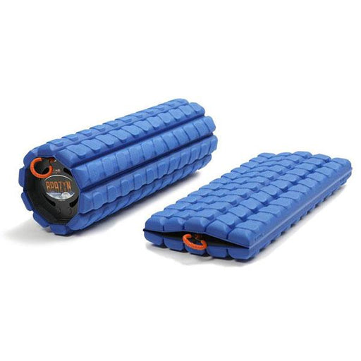Brazyn Morph Collapsible Foam Roller blue nubbed