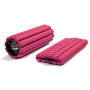 Brazyn Morph Collapsible Foam Roller pink nubbed