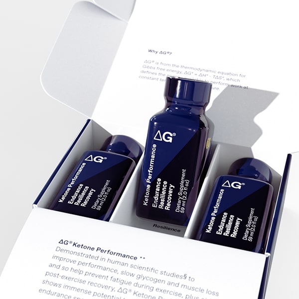 deltaG® Ketone Ester Performance  Opened Box