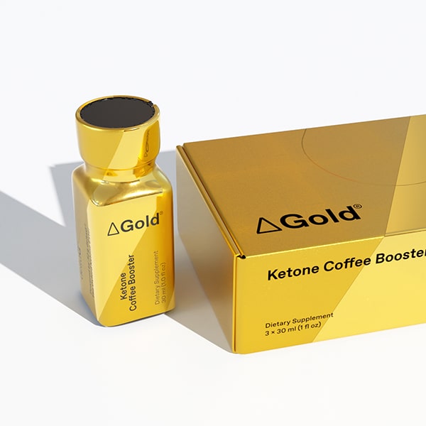 deltaGold® Ketone Ester Coffee Booster With A Box