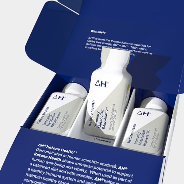 deltaH® Ketone Ester Health Opened Box