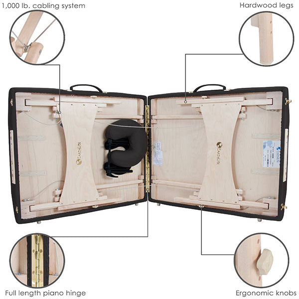 Earthlite Harmony DX Portable Massage Table Package