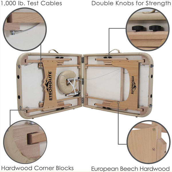 Stronglite Olympia Portable Massage Table Package