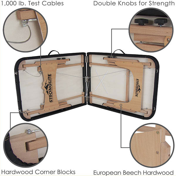 Stronglite Shasta Portable Massage Table Package