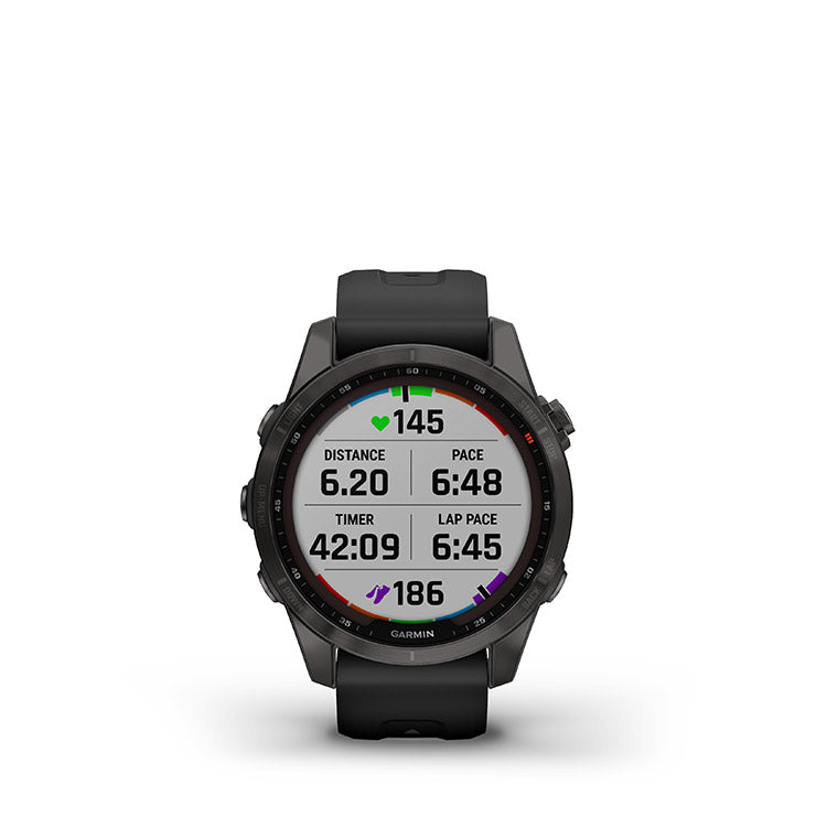 Garmin Fenix 7S Sapphire Solar Multisport GPS Smartwatch