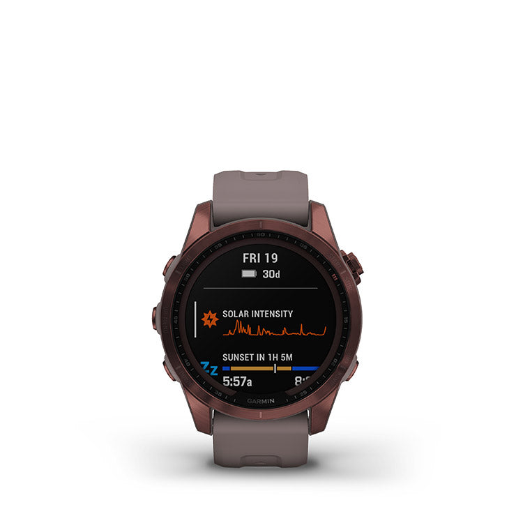 Garmin Fenix 7S Sapphire Solar Multisport GPS Smartwatch