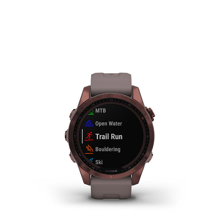 Garmin Fenix 7S Sapphire Solar Multisport GPS Smartwatch