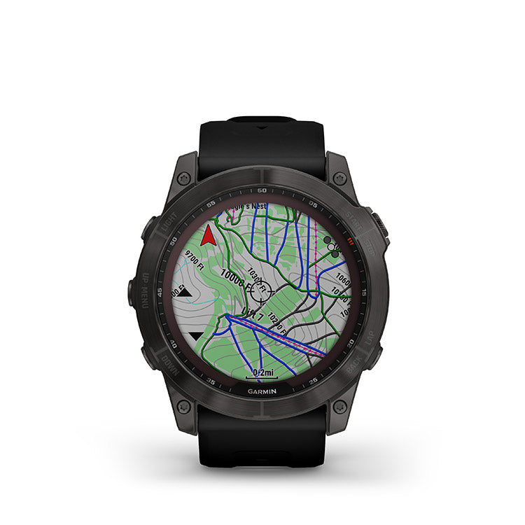 Garmin Fenix 7X Sapphire Solar Multisport GPS Smartwatch