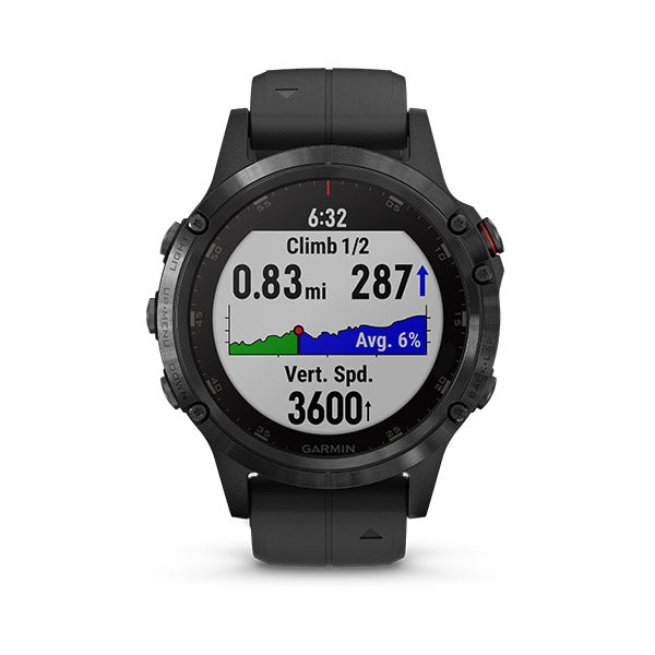 Garmin Fenix 5 Plus Sapphire Edition Multisport GPS Watch