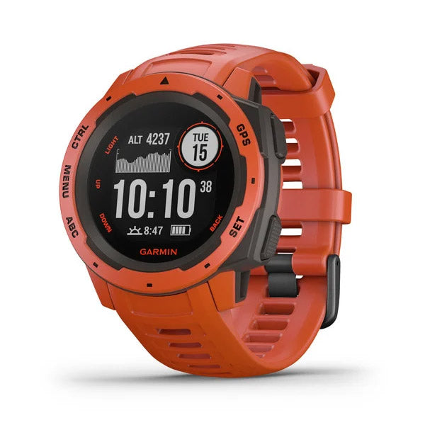 Garmin Instinct Smartwatch flame red
