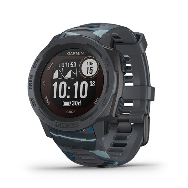 Garmin Instinct Solar Surf Edition GPS Smartwatch — Recovery For