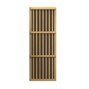Maxxus Alpine 3-Person Corner Low EMF FAR Infrared Sauna (Canadian Hemlock)
