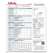 InBody Result Sheets 770 Body Comp
