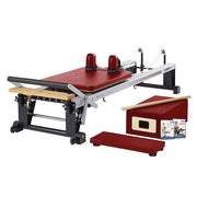Merrithew Pilates At Home Pro Reformer Package dark cherry