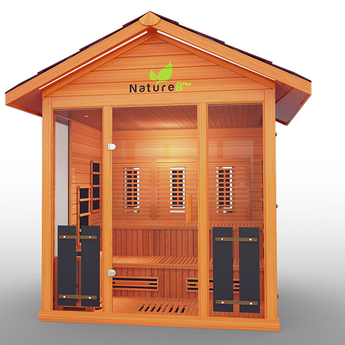 Medical Nature 8 Plus Outdoor Infrared Sauna