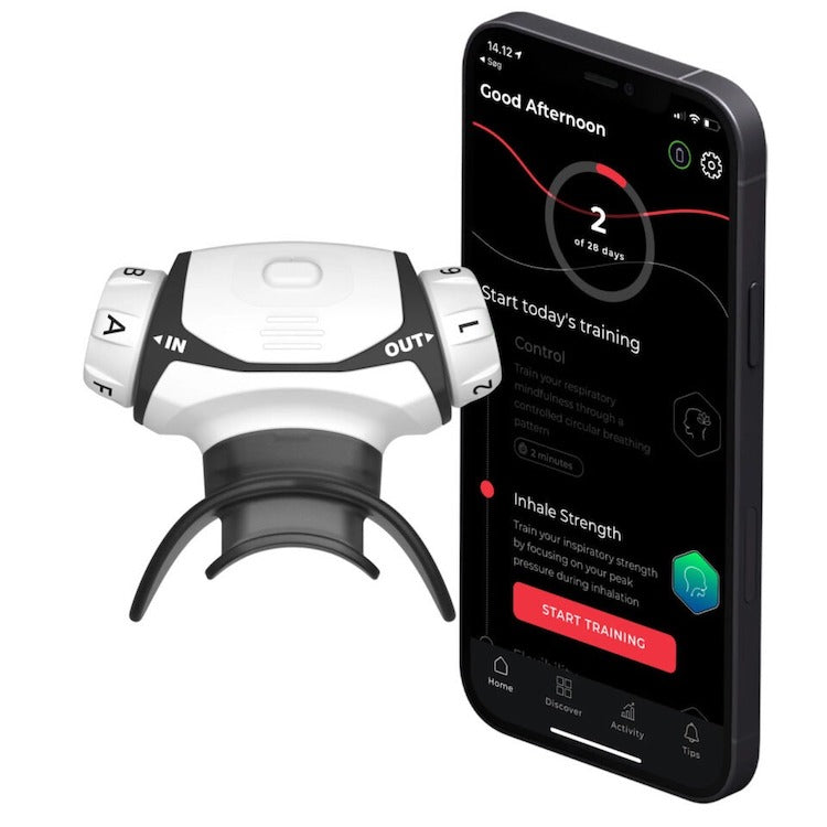 エアロフィットプロ2.0　AIROFIT pro Airofit Pro 2.0 Breathing Trainer — Recovery For Athletes