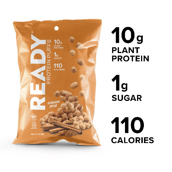 Ready Nutrition Protein Puffs cinnamon sugar