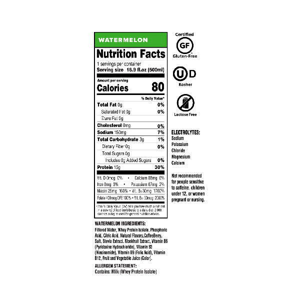 Ready Nutrition Energy + Focus watermelon
