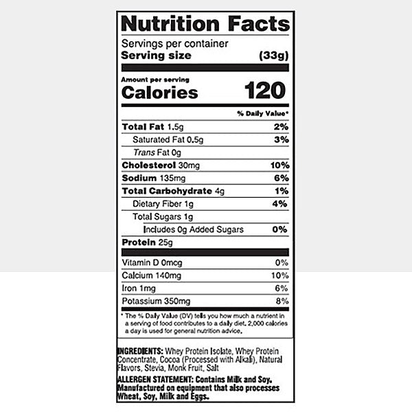 Ready Nutrition Protein Powder chocolate