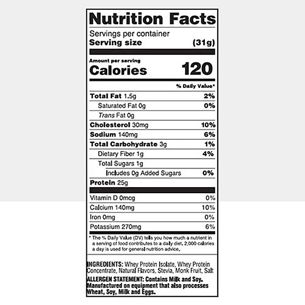 Ready Nutrition Protein Powder vanilla