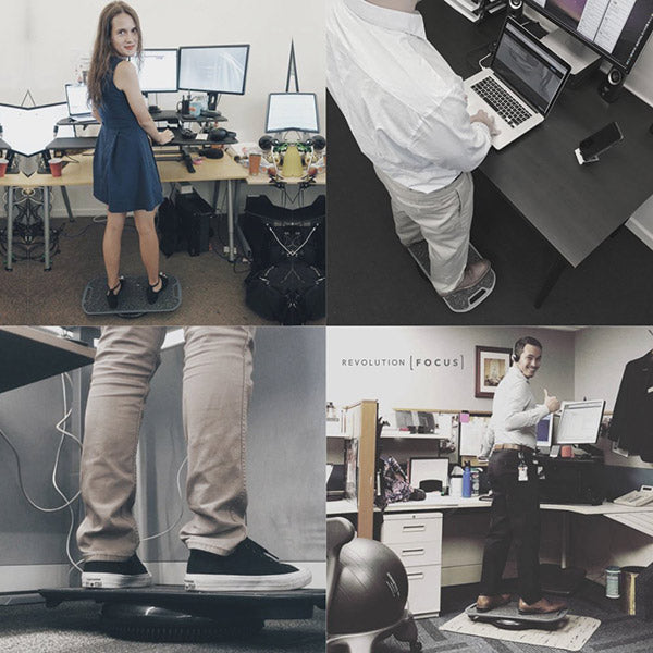 Revolution Focus Standing Desk Balance Board