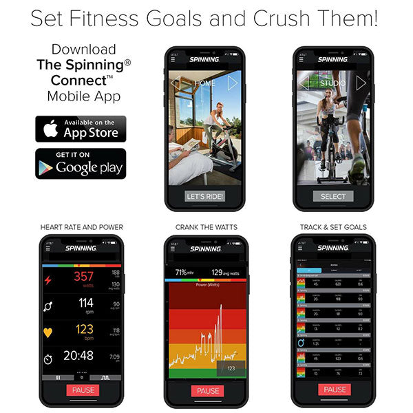 Spinning Connect Dual Mode Armband Heart Rate Monitor