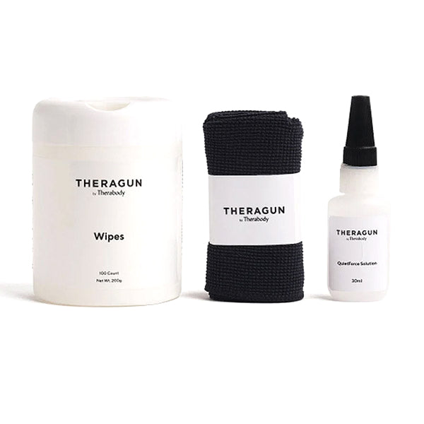 massage gun ball cleaning kit microfiber cloth mild soap