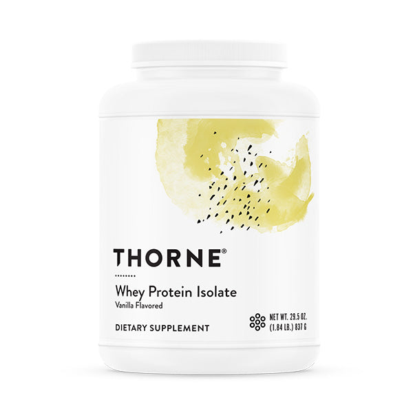 Thorne Whey Protein Isolate vanilla