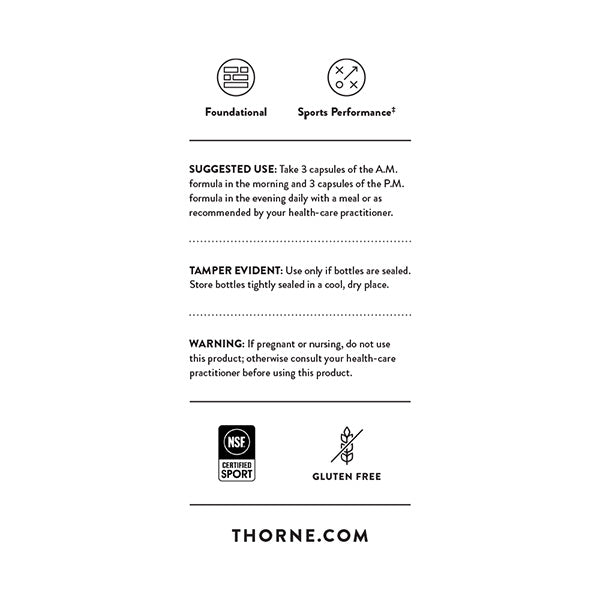 Thorne Multi-Vitamin Elite NSF Certified