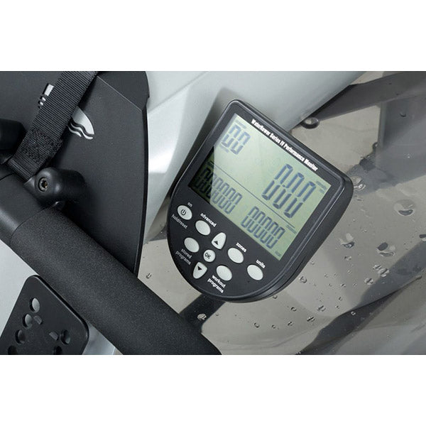 WaterRower M1 HiRise Rowing Machine with S4 Monitor display unit