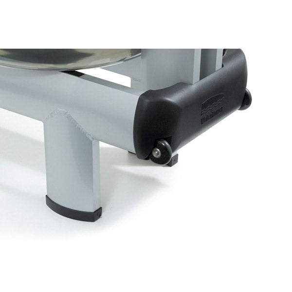 WaterRower M1 HiRise Rowing Machine with S4 Monitor feet
