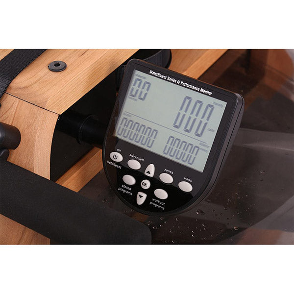 WaterRower Oxbridge Rowing Machine with S4 Monitor display unit
