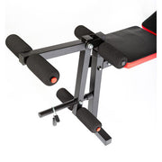 York Barbell 120 Flat To Incline Folding Bench w/ Leg Curl